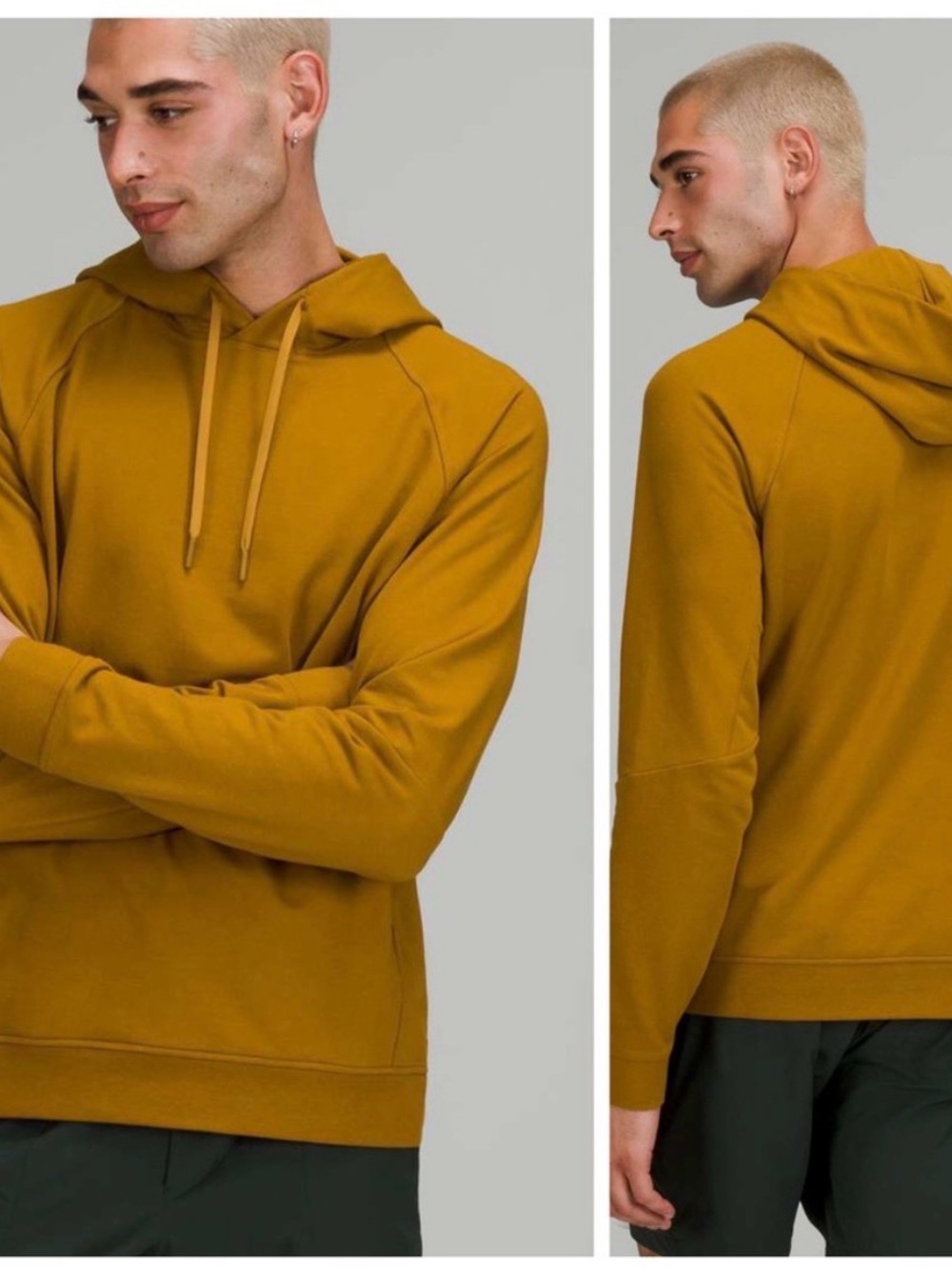 lululemon athletica Men's City Sweat Pullover Hoodie in Gold Spice